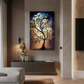 Artronauts Glass Print Aurora Vitae-Tree Of Life Tempered Glass Wall Art