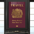 Artronauts Glass Print Travel Passport - Tempered Glass Wall Art