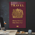Artronauts Glass Print Travel Passport - Tempered Glass Wall Art
