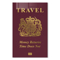 Artronauts Glass Print Travel Passport - Tempered Glass Wall Art