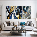 Artronauts Glass Print Abstract Leaves - Trinity