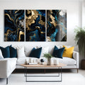 Artronauts Glass Print Earth Abstract - Trinity