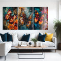 Artronauts Glass Print Butterflies- Trinity