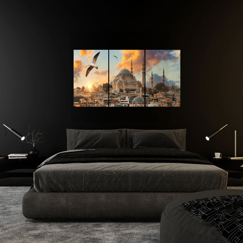 Artronauts Glass Print Blue Mosque - Trinity