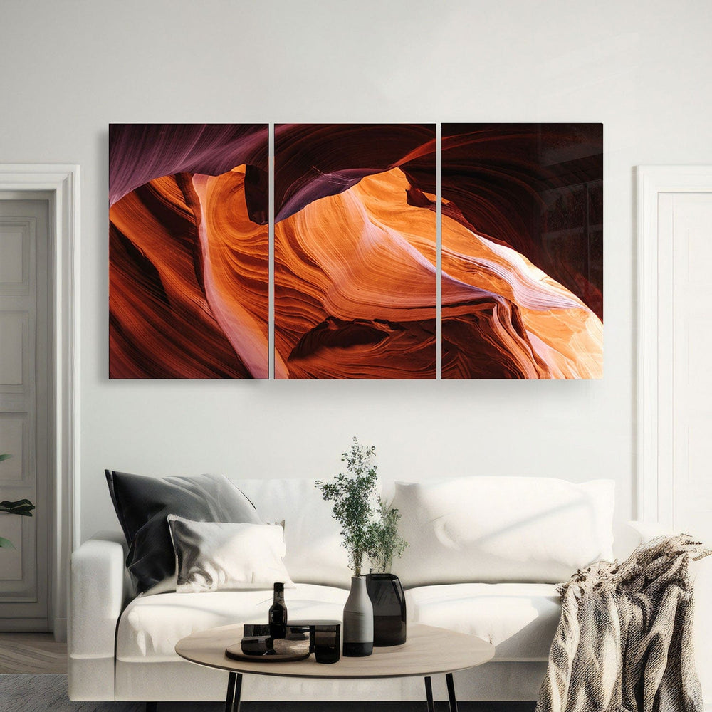 Artronauts Glass Print Canyon - Trinity
