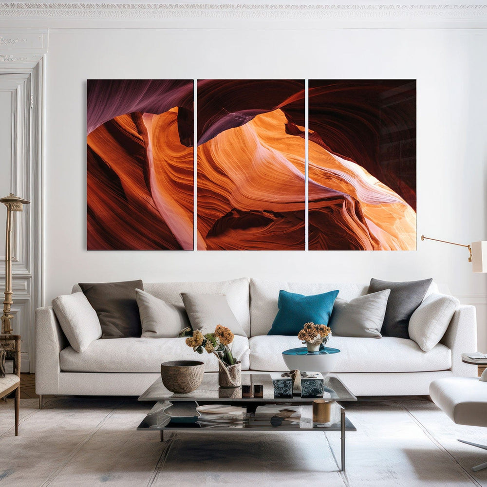 Artronauts Glass Print 210 x 110 cm Canyon - Trinity
