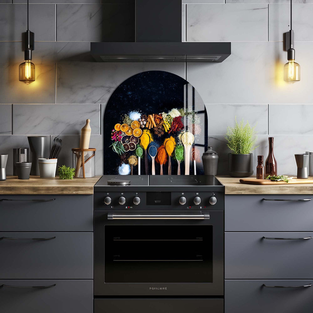 Artronauts Glass Print The Spices II - Glass Splashback