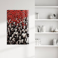 Artronauts Glass Print Hypnotize