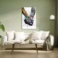 Artronauts Art Glass Print World Unity - Peace