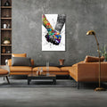 Artronauts Art Glass Print World Unity - Peace