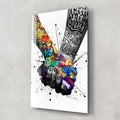 Artronauts Art Glass Print World Unity - Peace