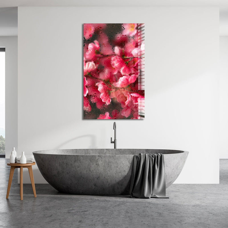 Artronauts Glass Print Humidity Flower