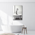Artronauts Glass Print Bathtub Animal Giraffe