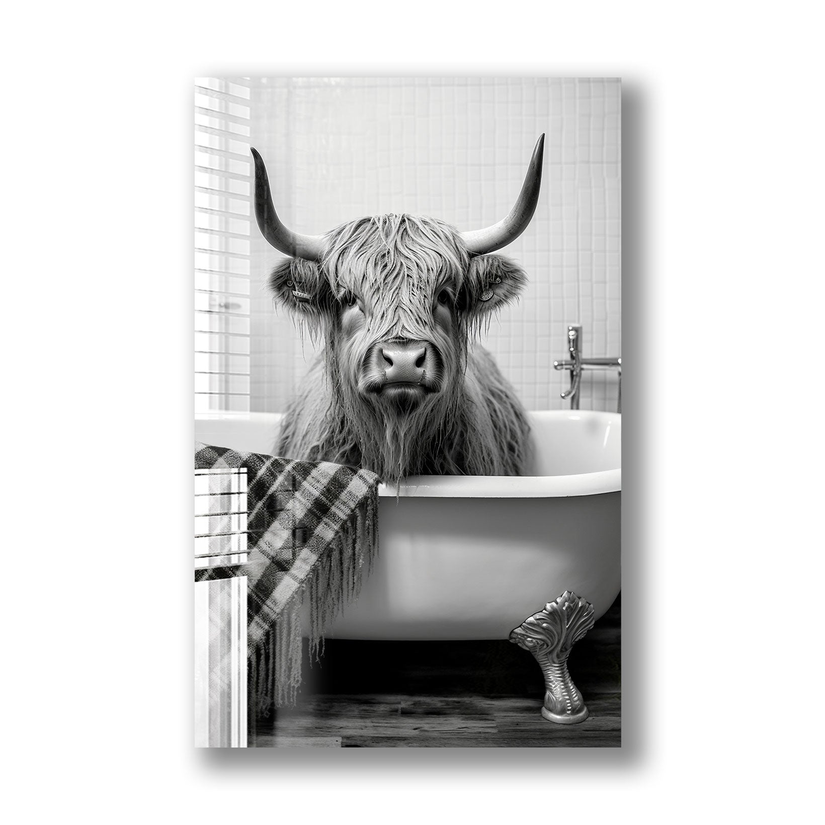 Bathtub Animal Highland Cow