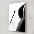 Artronauts Glass Print Climbing The Nipples