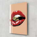 Artronauts Glass Print Hold My Bullet