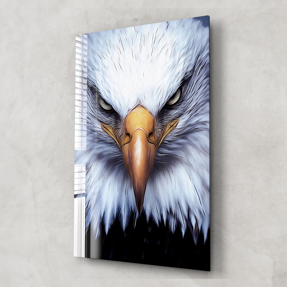 Artronauts Glass Print Hunter Eagle