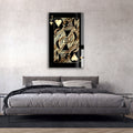 Artronauts Glass Print Golden Jack of Hearts