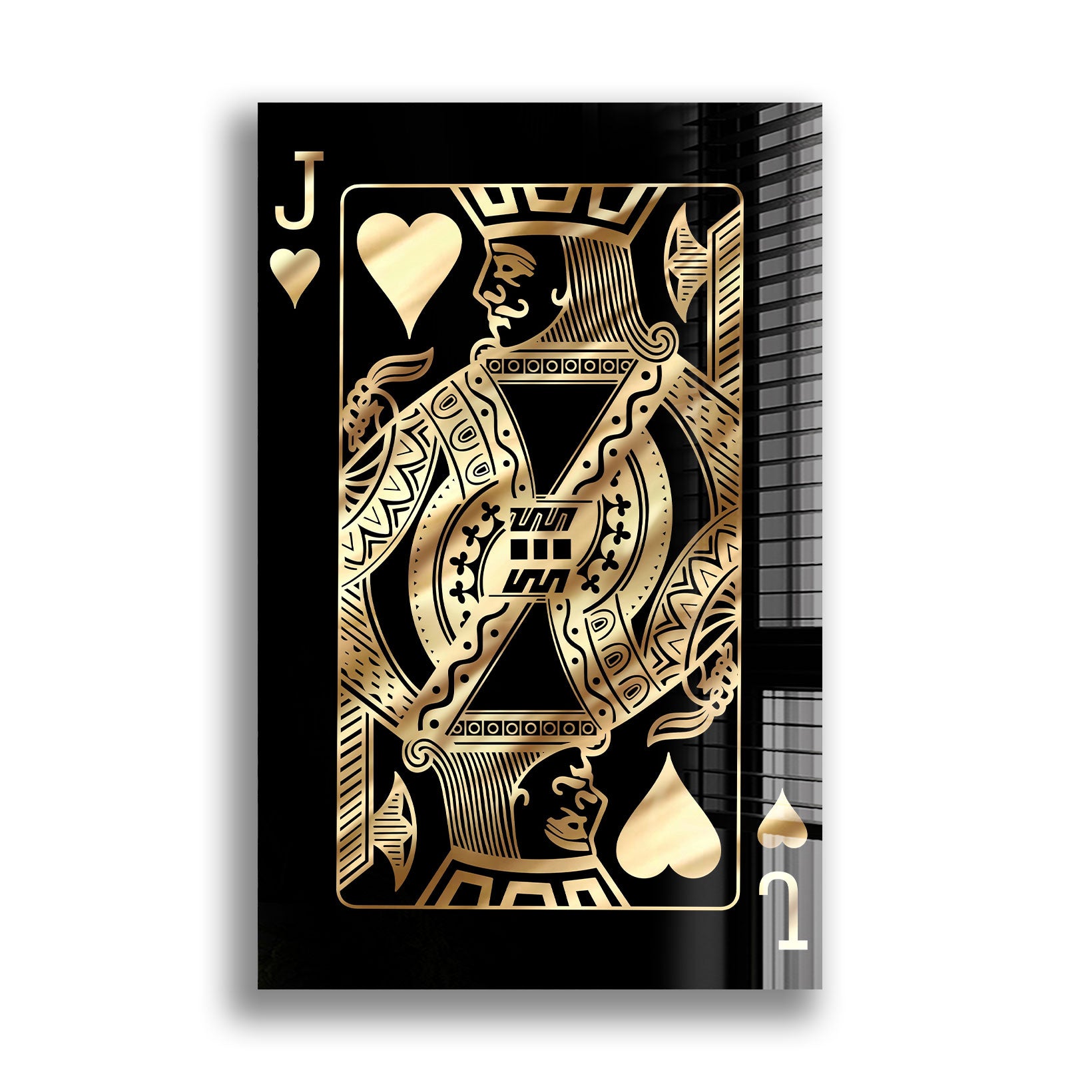 Golden Jack of Hearts