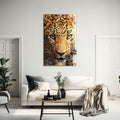 Artronauts Glass Print Hunter Leopard