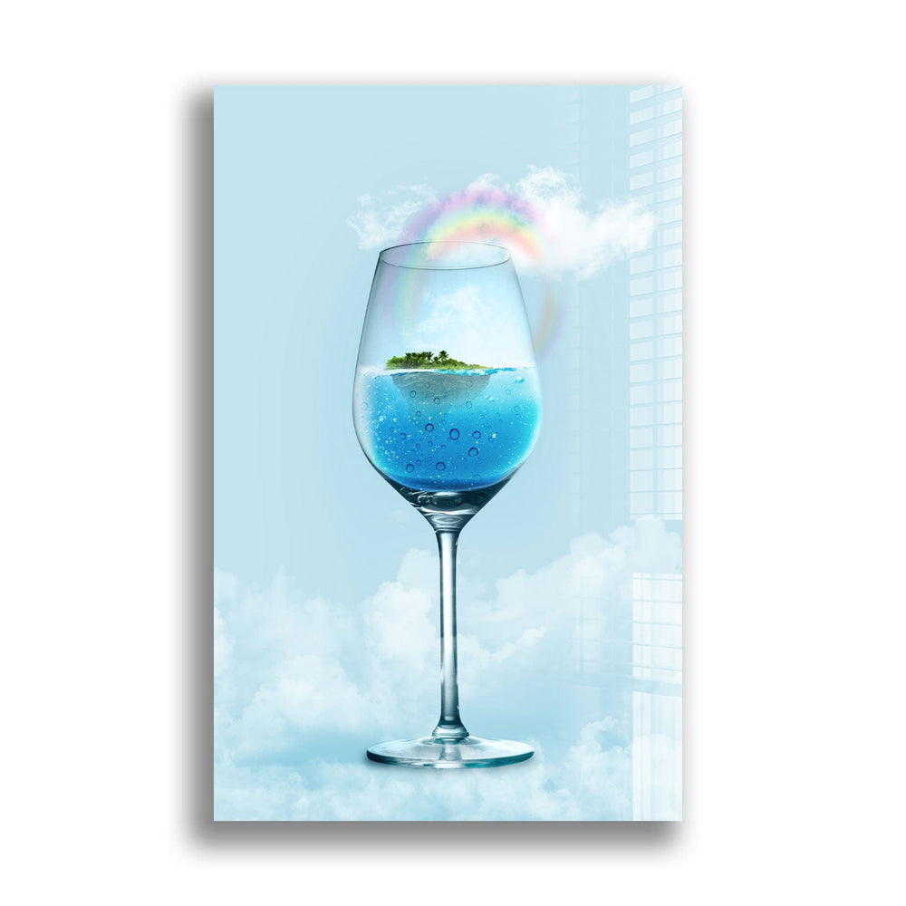 Artronauts Glass Print Dream Cocktail