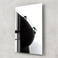 Artronauts Glass Print Climbing The Nipples II