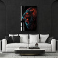 Artronauts Glass Print Lightning Lion