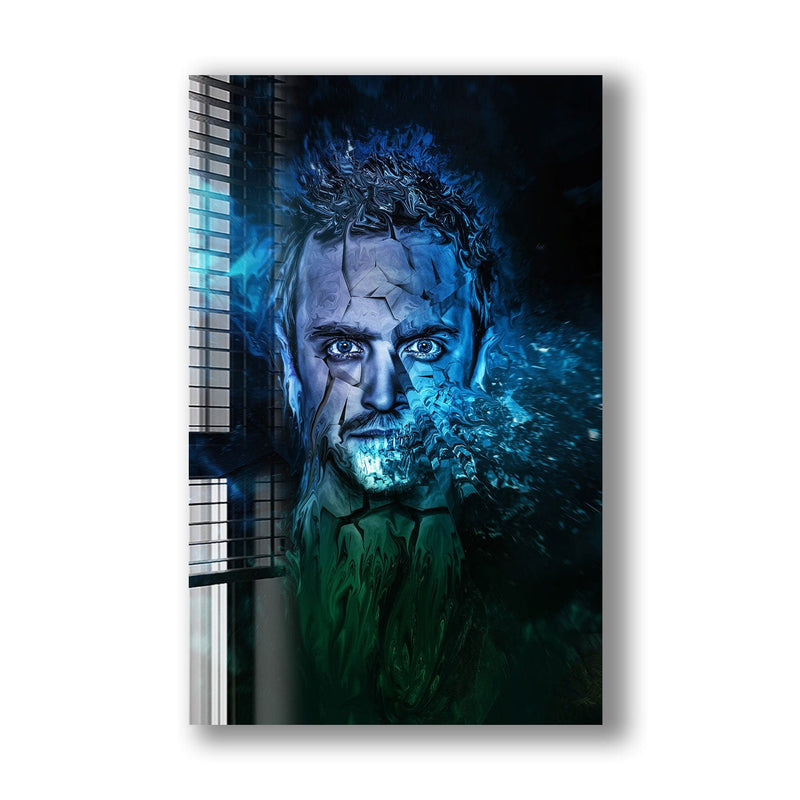 Artronauts Glass Print Jesse Pinkman