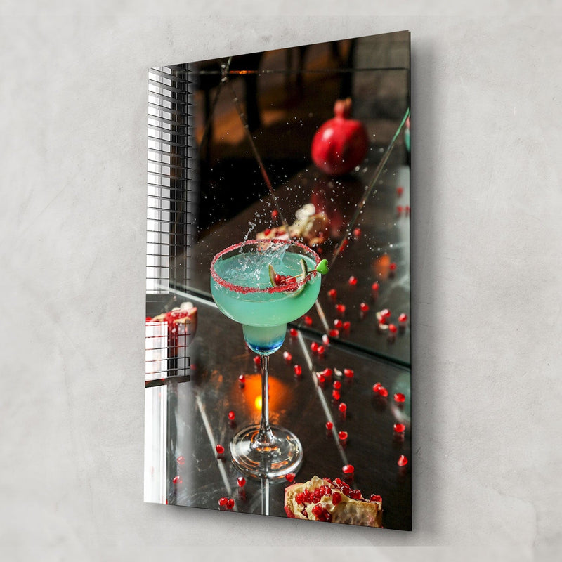 Artronauts Glass Print Hawaii Cocktail