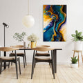 Artronauts Glass Print Abstract Veins - Tempered Glass Wall Art
