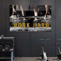 Artronauts Glass Print Work Hard - Tempered Glass Wall Art