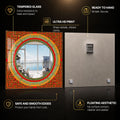 Imperial Maze — tempered glass, ultra HD print, ready to hang