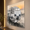 Misty Mountain Sunrise lifestyle view