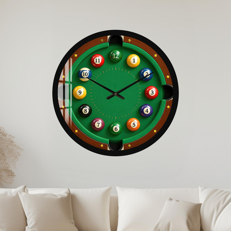 Billiards Table with black frame