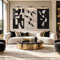 Monochrome Abstract lifestyle view