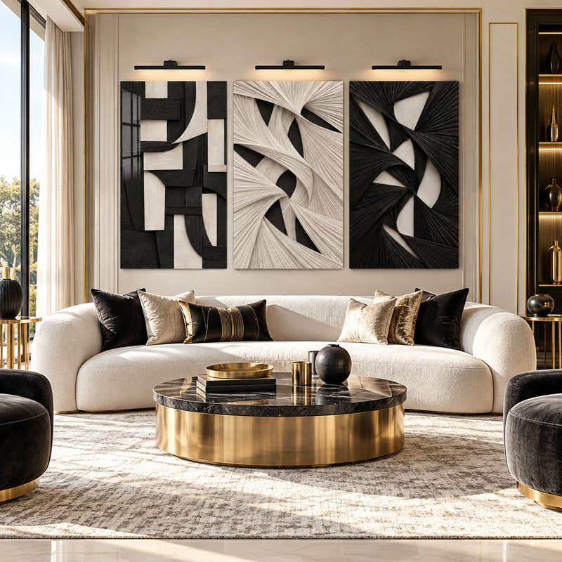 Monochrome Abstract lifestyle view