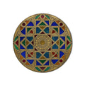 Jewelled Stained Glass Mandala product shot on white background