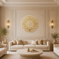 Shahada Gold Relief Medallion lifestyle view