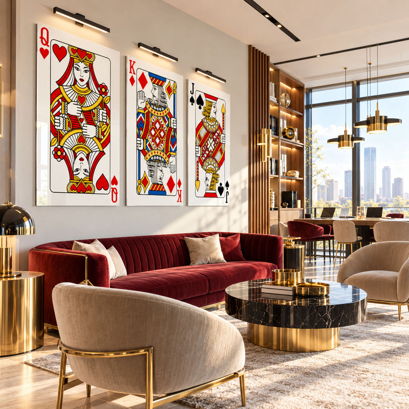 Royal Playing Card lifestyle view