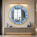 Crystal Frost with gold frame