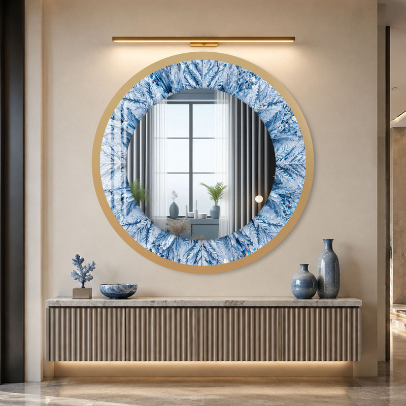 Crystal Frost with gold frame