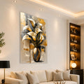 Golden Calla Lily Vase angled lifestyle view