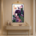 Jewel Jungle Gathering with black frame