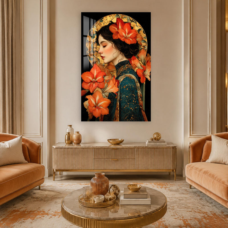 Gilded Amaryllis Muse lifestyle view