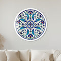 Ottoman Fish Garden with white frame
