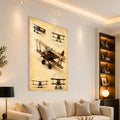 Vintage Biplane Studies angled lifestyle view