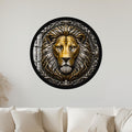 Regal Golden Lion with black frame