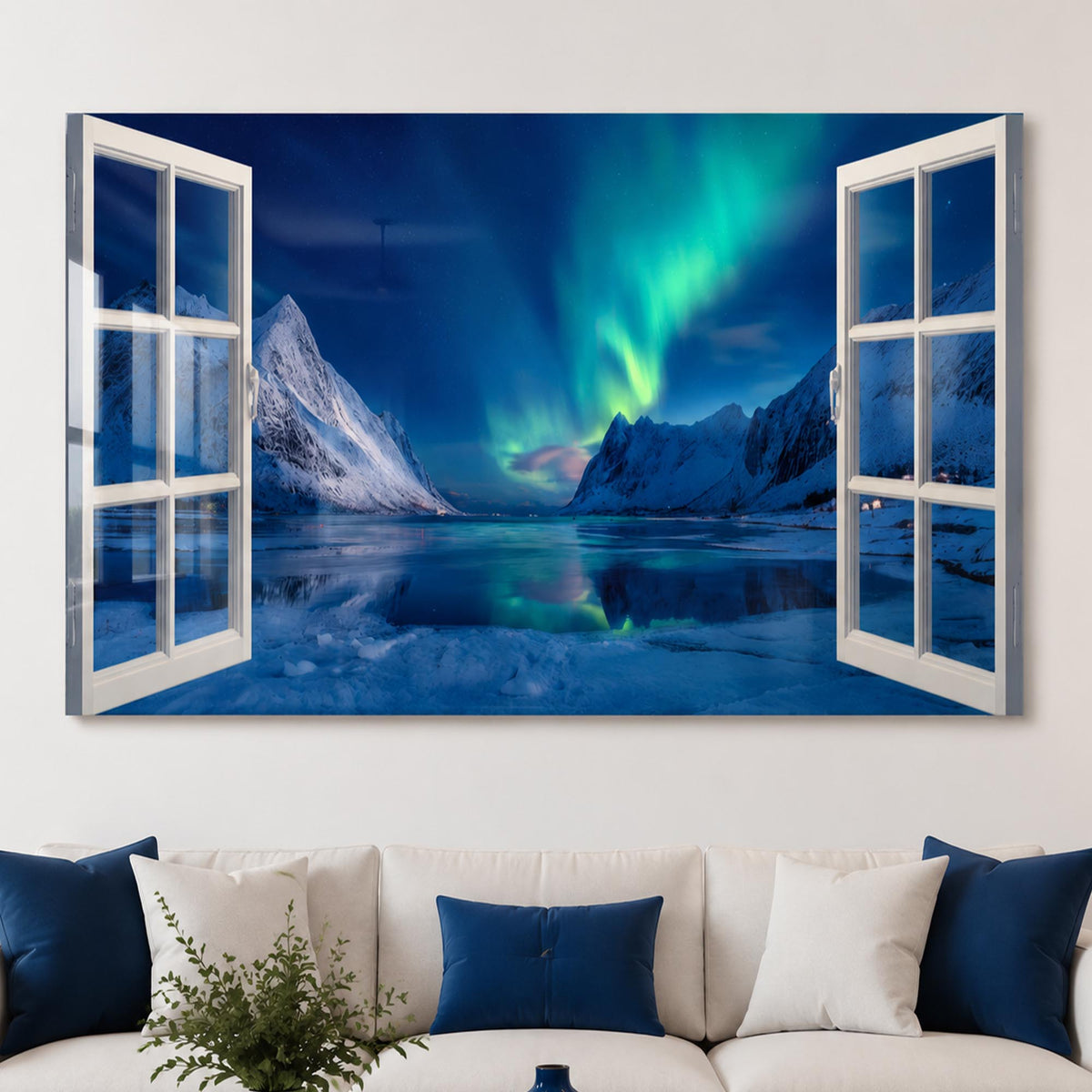 Aurora Mountain Window lifestyle view