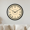 Classic Roman Numeral with black frame