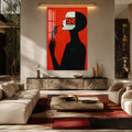 Artronauts Glass Print Floral Vision Glass Wall Art